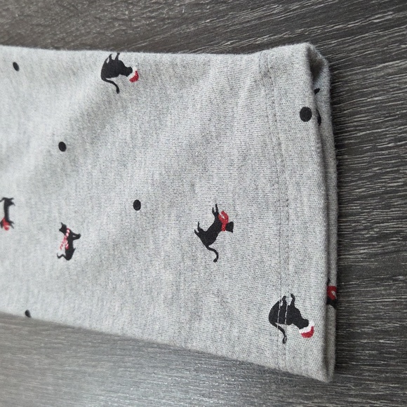 Karen Scott Christmas Cat Mock Turtle Neck Gray XL Soft. - Picture 7 of 16